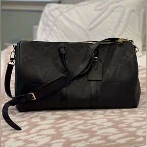 *New* Louis Vuitton Keepall 45 Bag (Noir)